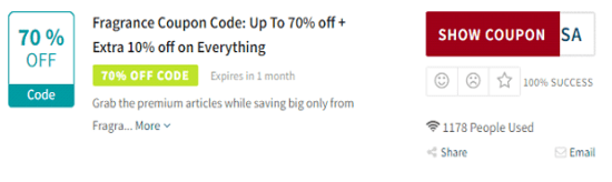 Fragrance Coupon Code