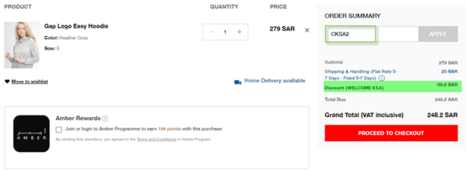Gap Discount