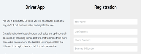 Gasable Driver App