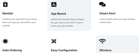 Gasable Sensors Trackers