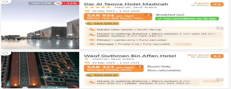 Halal Booking Madinah