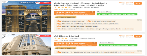Halal Booking Makkah