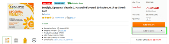 iHerb Cart