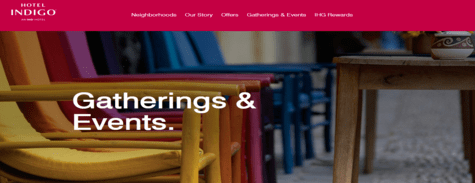 Host Gatherings Events In Intercontinental Hotels