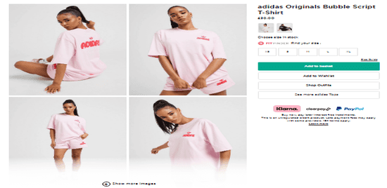 JD Sports Cart