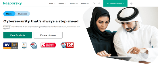 Kaspersky Official Website