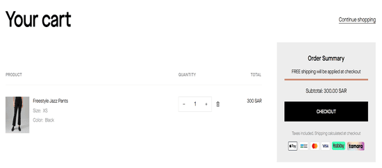 Kayanee discount applied