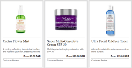 Kielhs Skincare