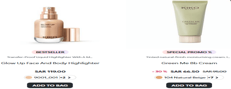 KIKO Milano Makeup