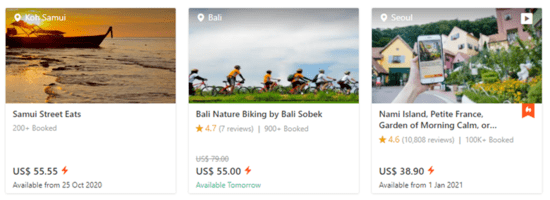 Klook Tours