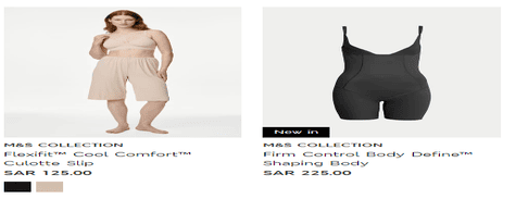 Marks & Spencer Lingerie