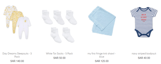 Mothercare Clothing