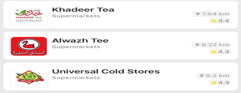 Supermarkets