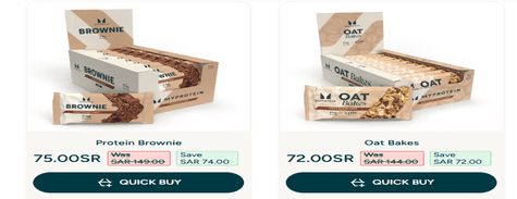 Myprotein Bars & Snacks