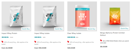 MyProtein Nutrition