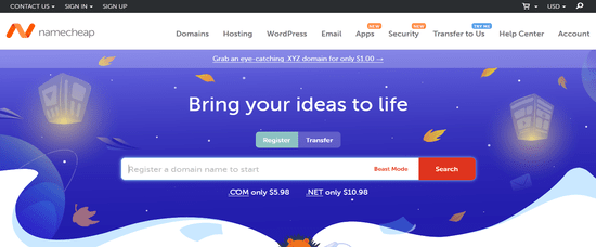 Visit Name Cheap Website