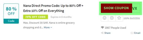 Nana Direct Code