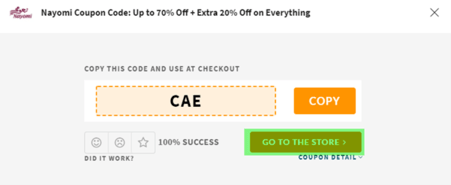 Nayomi Coupon