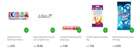 get Candy Chocolates From Noon Grocery
