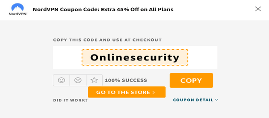 Copy NordVPN Promo Code