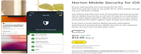 Norton Mobile Security for iOS