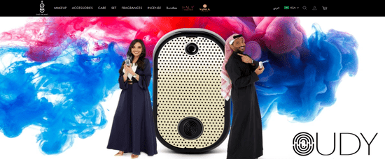Oud Milano Website
