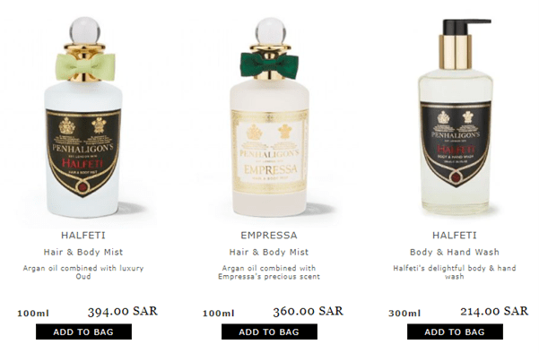 Penhaligons Bath