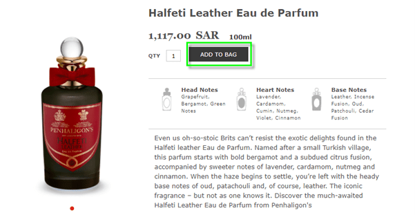 Penhaligons Cart