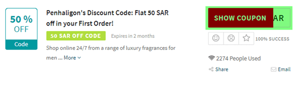 Penhaligons Code