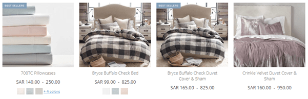 Pottery Barn Bedding