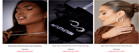 Get Accessories From PrettyLittleThing