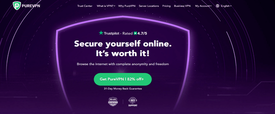 PureVPN Official Website