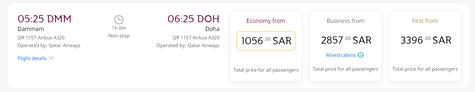 Qatar Airways Flights