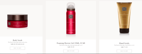 Ritual s body products