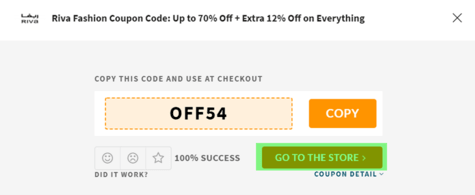 Riva Fashion Coupon