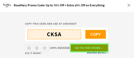 Rosemary Coupon