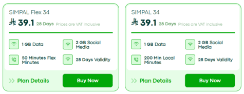 Salam Prepaid Plans