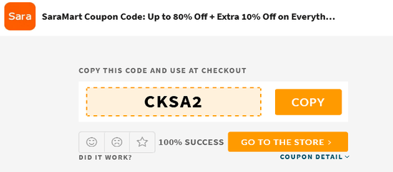  Copy SaraMart Code
