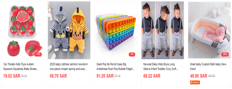 SaraMart Kids & Toys Selections