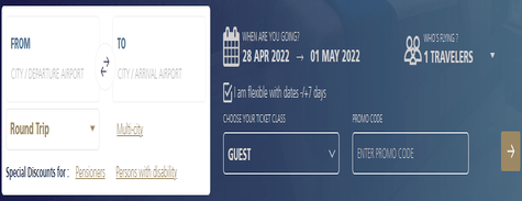 With Saudia Airlines can travel to your desired destination with great comfort in its luxurious aircraft.