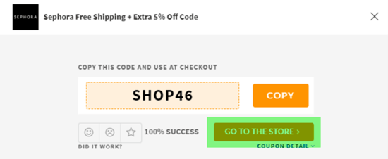 Sephora Coupon