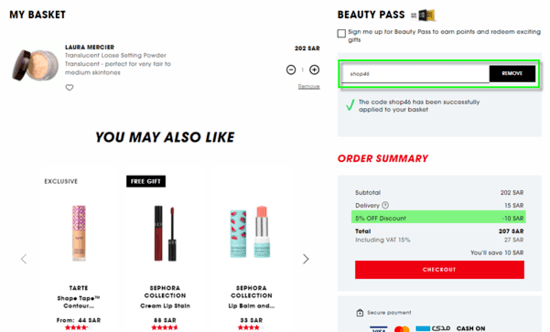 Sephora Discount