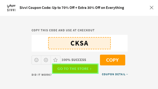 Sivvi Coupon