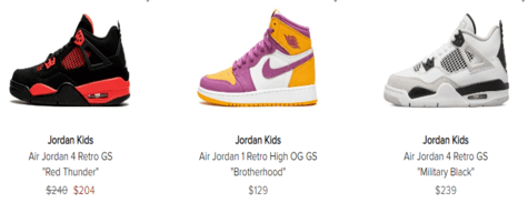 Stadium Goods Kid's Footwear