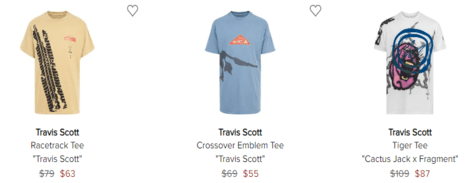 Stadium Goods Tees Shirts