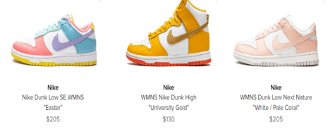 Stadium Goods Women's Footwear