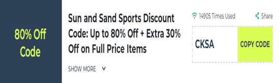 Sun and Sand Sports Code