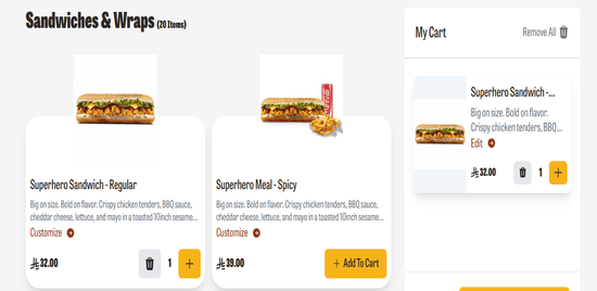 Texas Chicken KSA