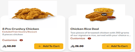 Texas Chicken Tex Deals