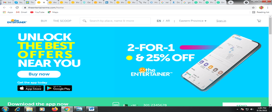 Visit The Entertainer Official Web Store
